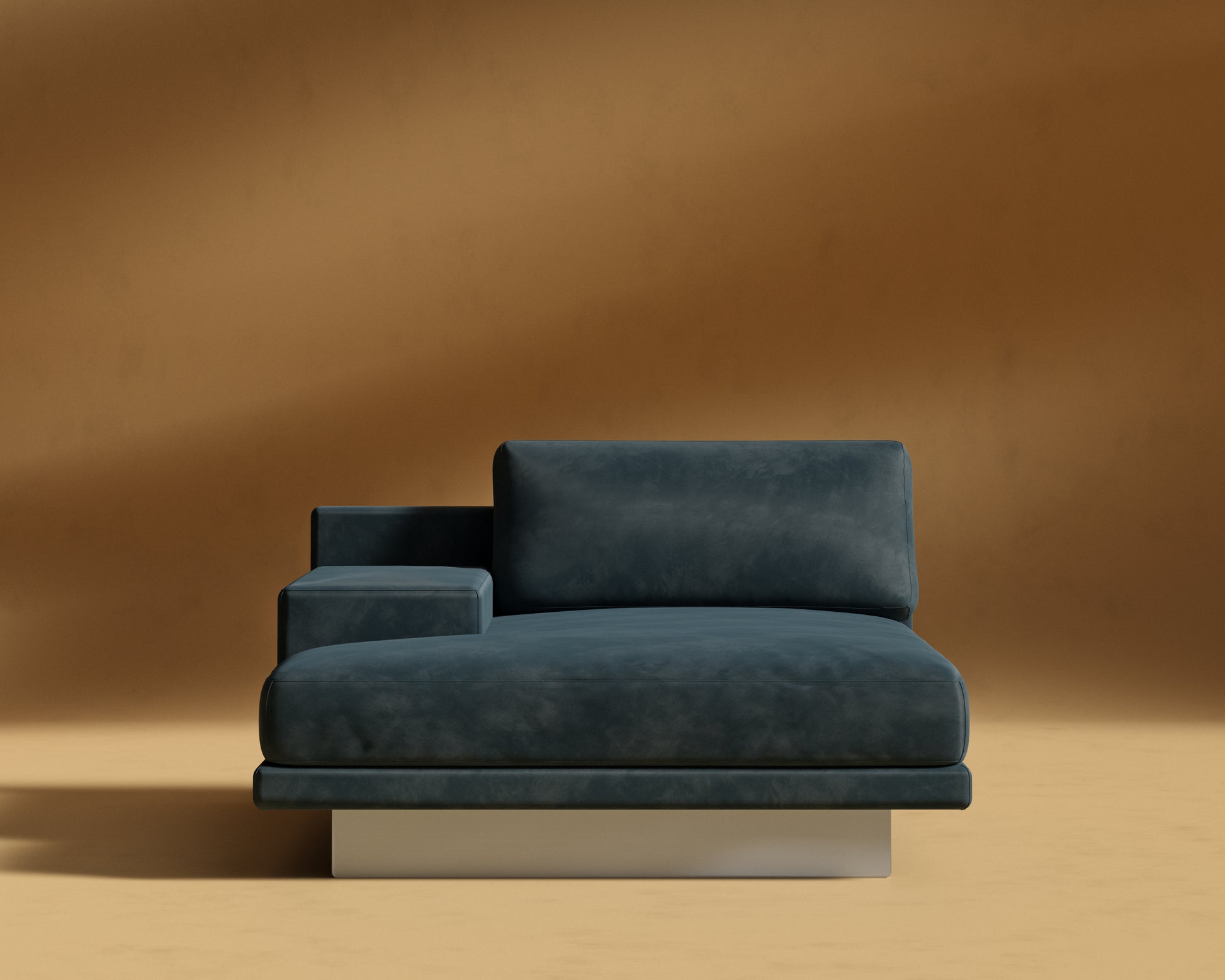 Dresden_Left_Chaise_With_Armrest_Plush_Velvet_Prussian