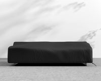 Dresden Outdoor Armless Sofa w/Armrest Cover