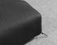 Dresden Outdoor Armless Sofa w/Armrest Cover