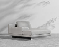 Dresden Outdoor Left Chaise with Armrest - Encino