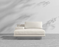 Dresden Outdoor Left Chaise with Armrest - Palisades