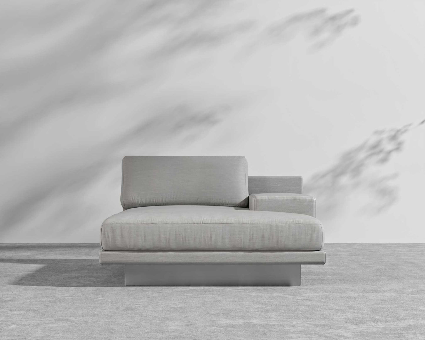 Dresden Outdoor Right Chaise with Armrest