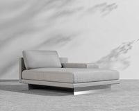 Dresden Outdoor Right Chaise with Armrest