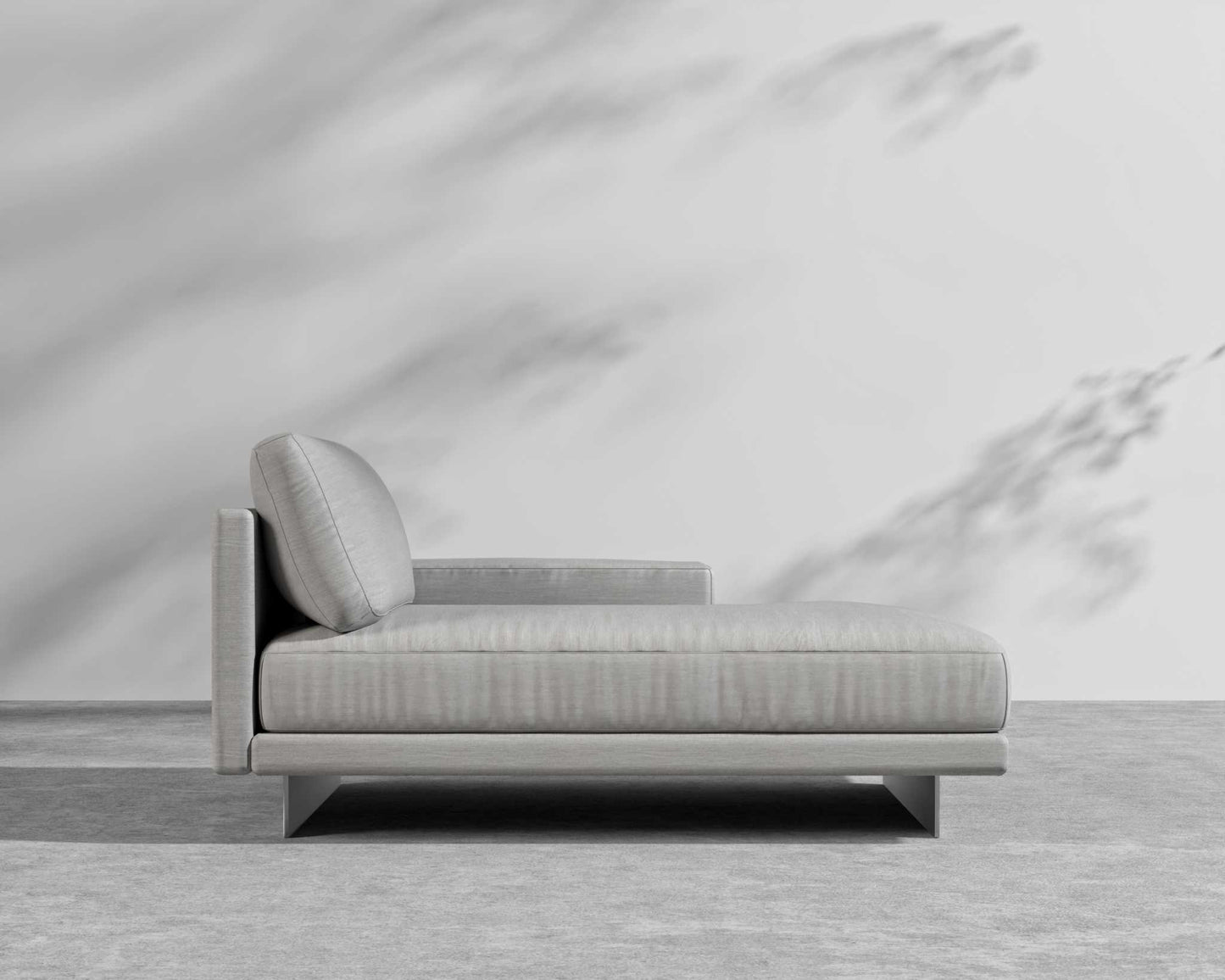 Dresden Outdoor Right Chaise with Armrest