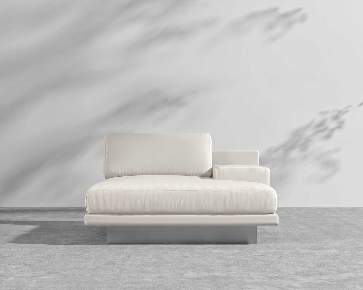 Dresden Outdoor Right Chaise with Armrest