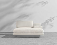 Dresden Outdoor Right Chaise with Armrest