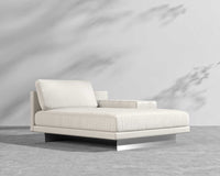 Dresden Outdoor Right Chaise with Armrest