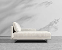 Dresden Outdoor Right Chaise with Armrest