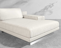 Dresden Outdoor Right Chaise with Armrest