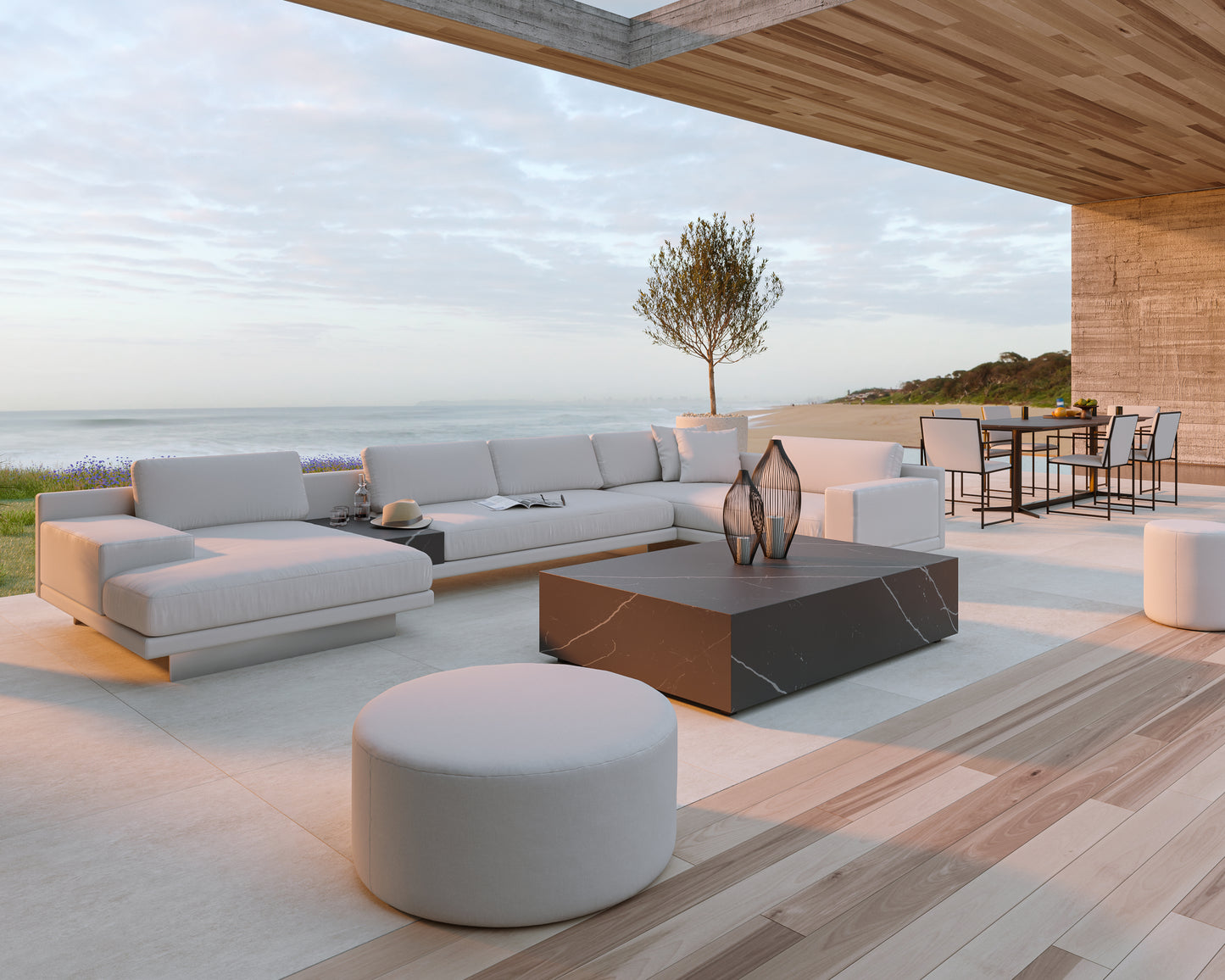 Dresden Outdoor Left Arm Sofa