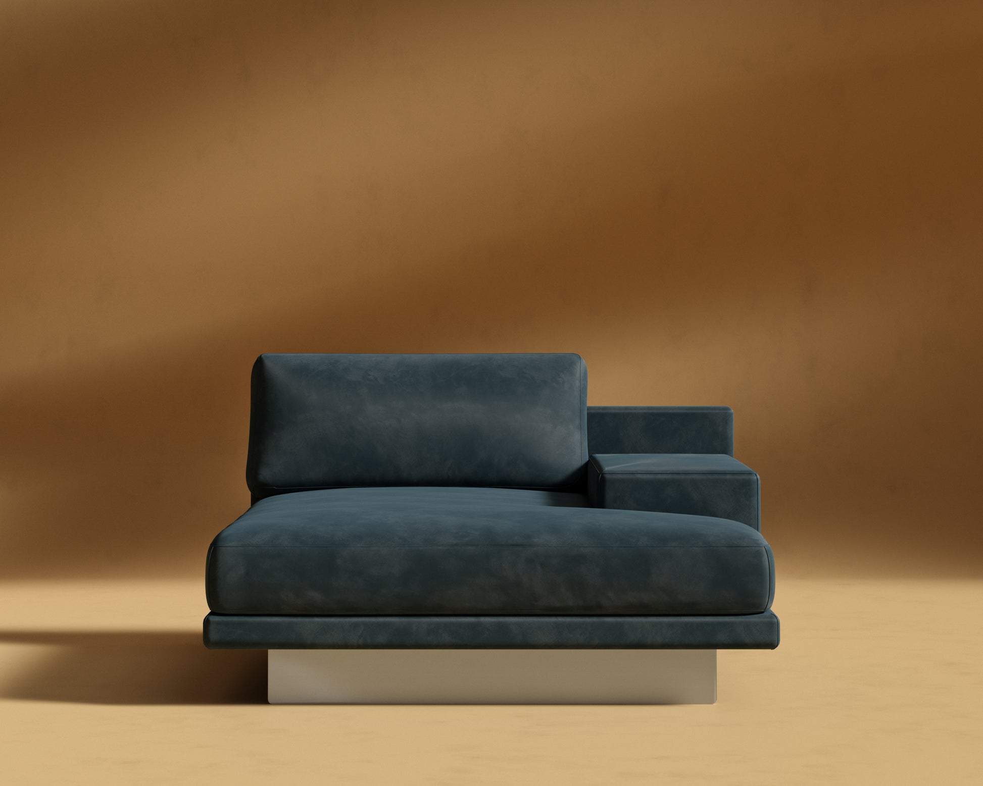 Dresden_Right_Chaise_with_Armrest_Plush_Velvet_Prussian