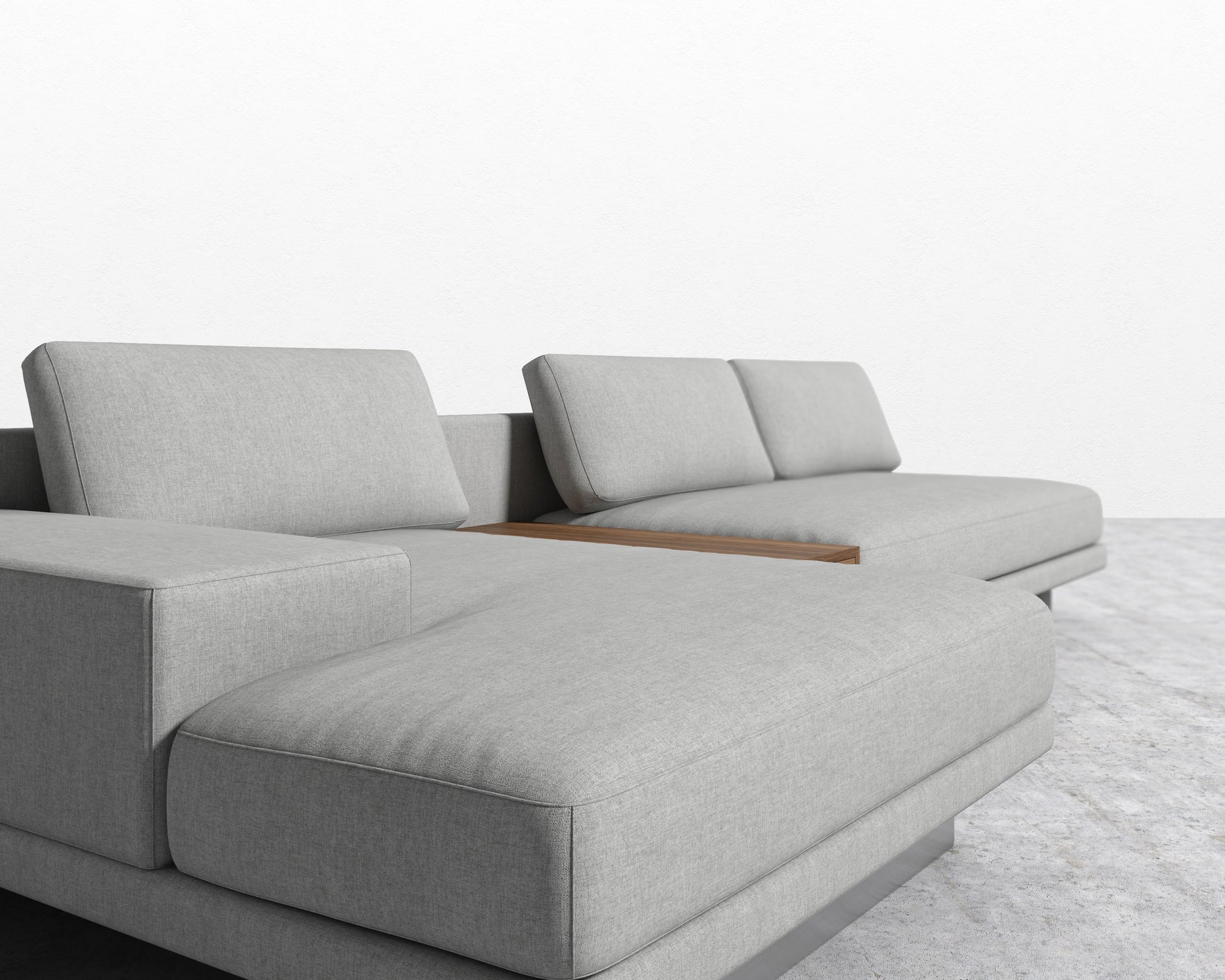 Dresden Sectional Sofa - Modern Felt - Malmo