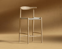 Elbow Counter Stool - Woven - Natural