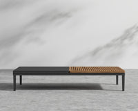 Francis Outdoor Coffee Table - Black