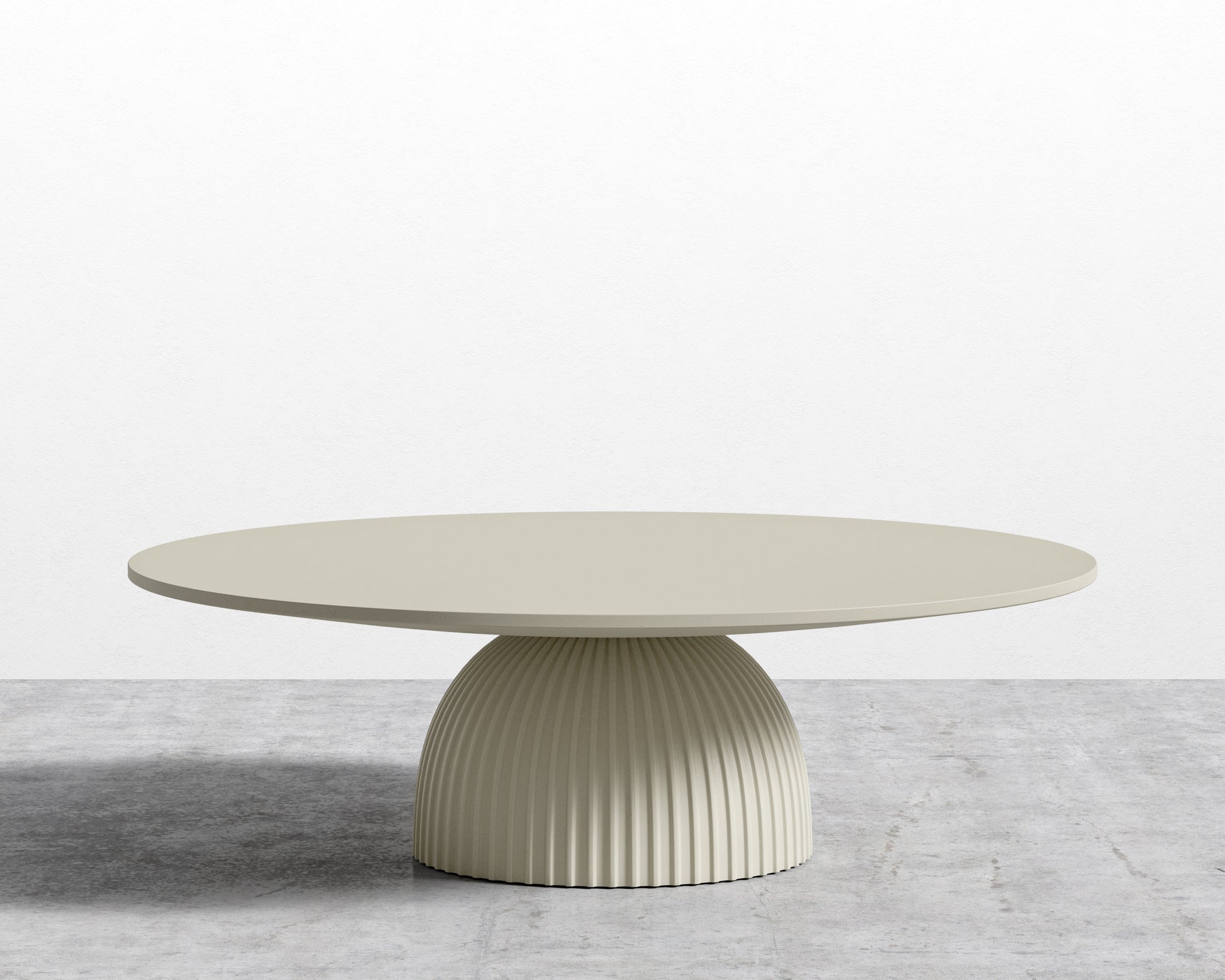 Gallus Coffee Table - 36" -  Alabaster Concrete