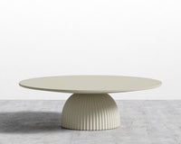 Gallus Coffee Table - 36" -  Alabaster Concrete