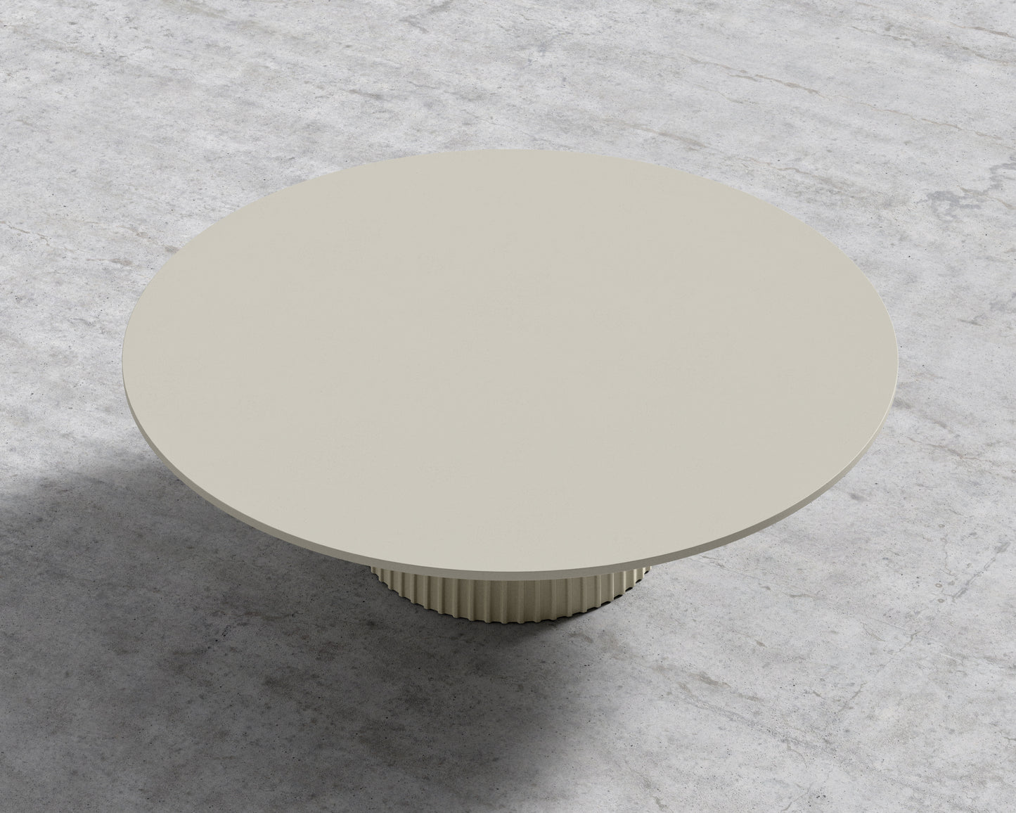 Gallus Coffee Table - 36" -  Alabaster Concrete