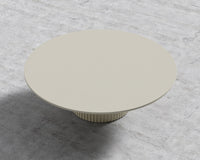 Gallus Coffee Table - 36" -  Alabaster Concrete