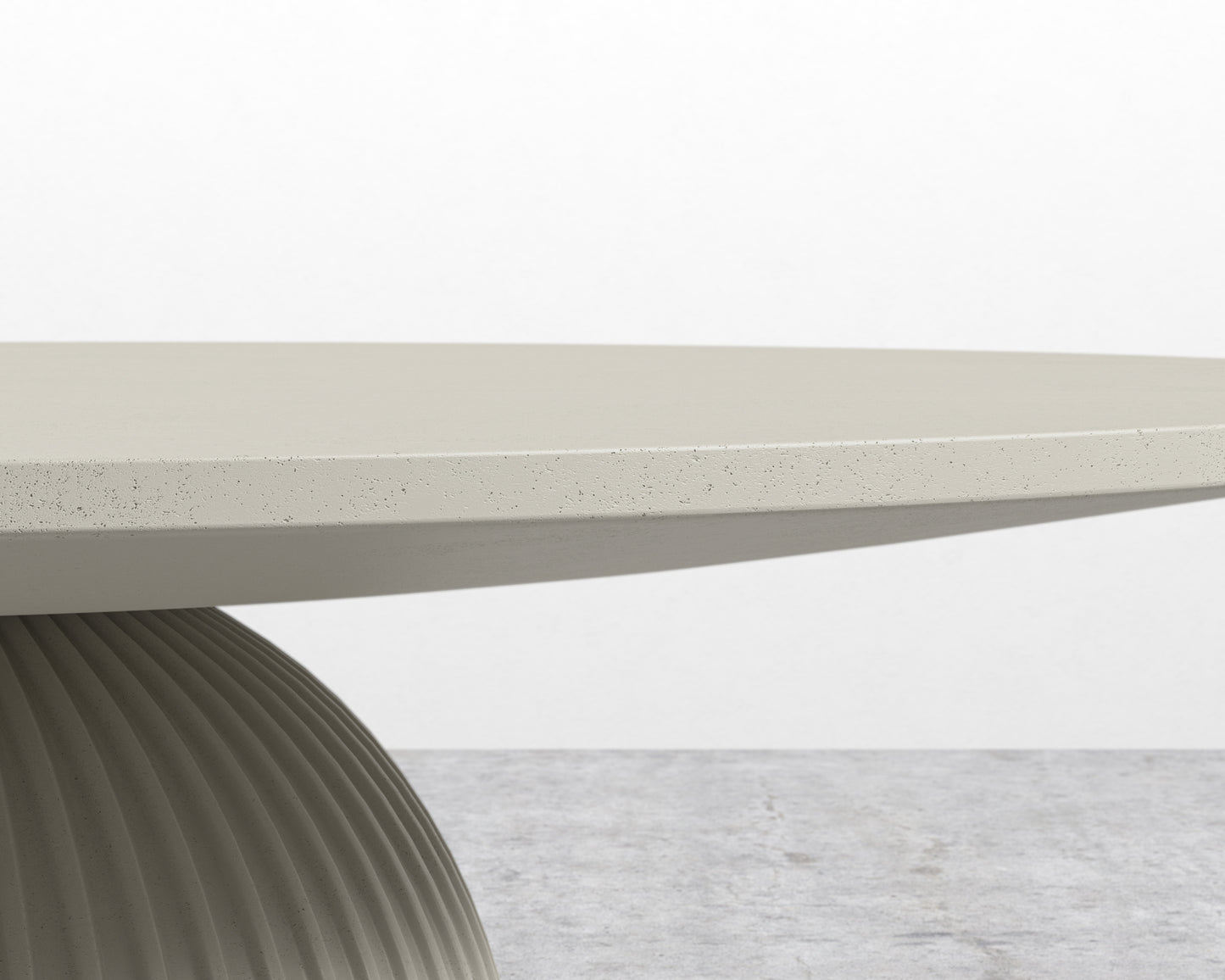 Gallus Coffee Table - 36" -  Alabaster Concrete
