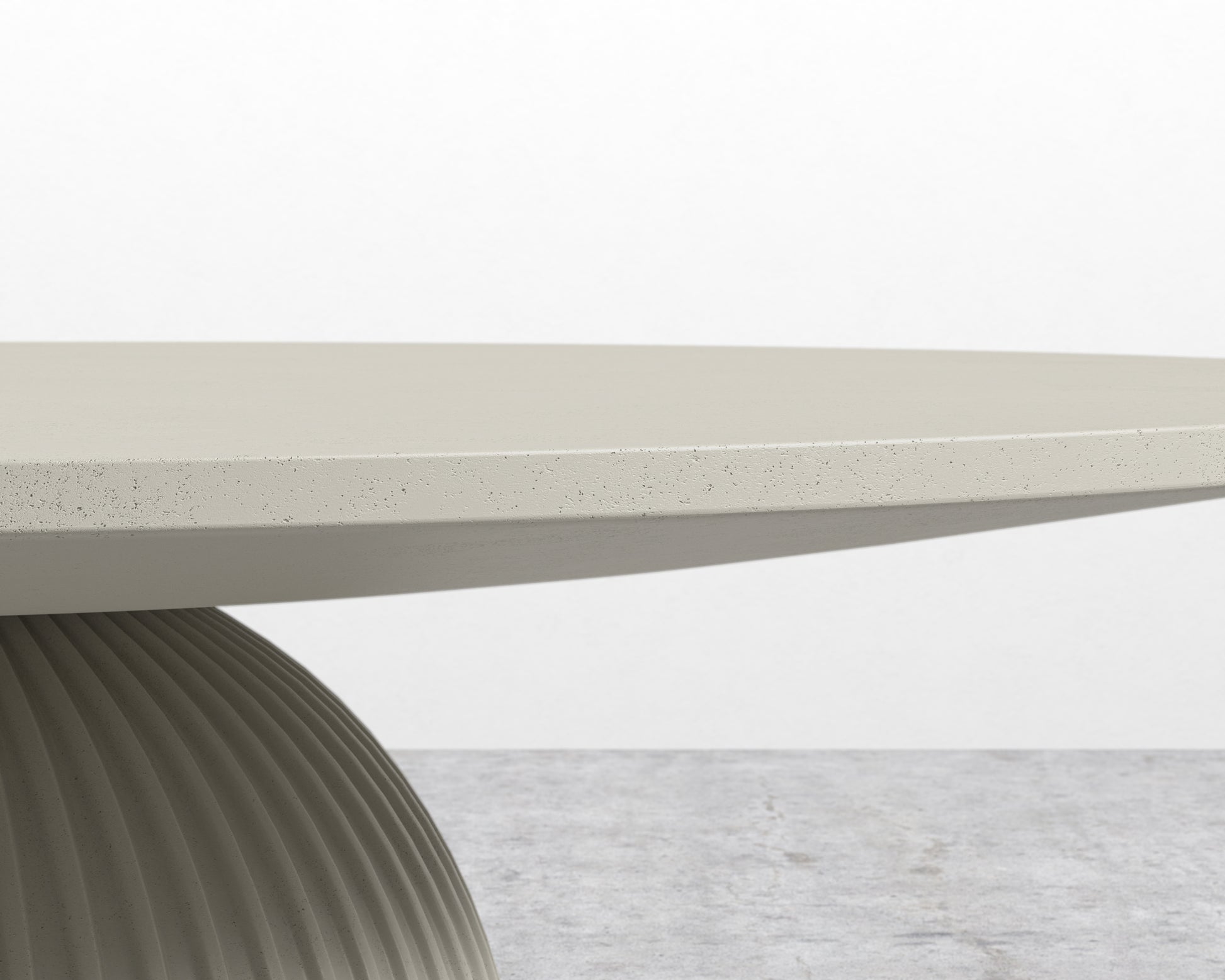 Gallus Coffee Table - 36" -  Alabaster Concrete