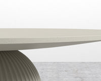 Gallus Coffee Table - 36" -  Alabaster Concrete