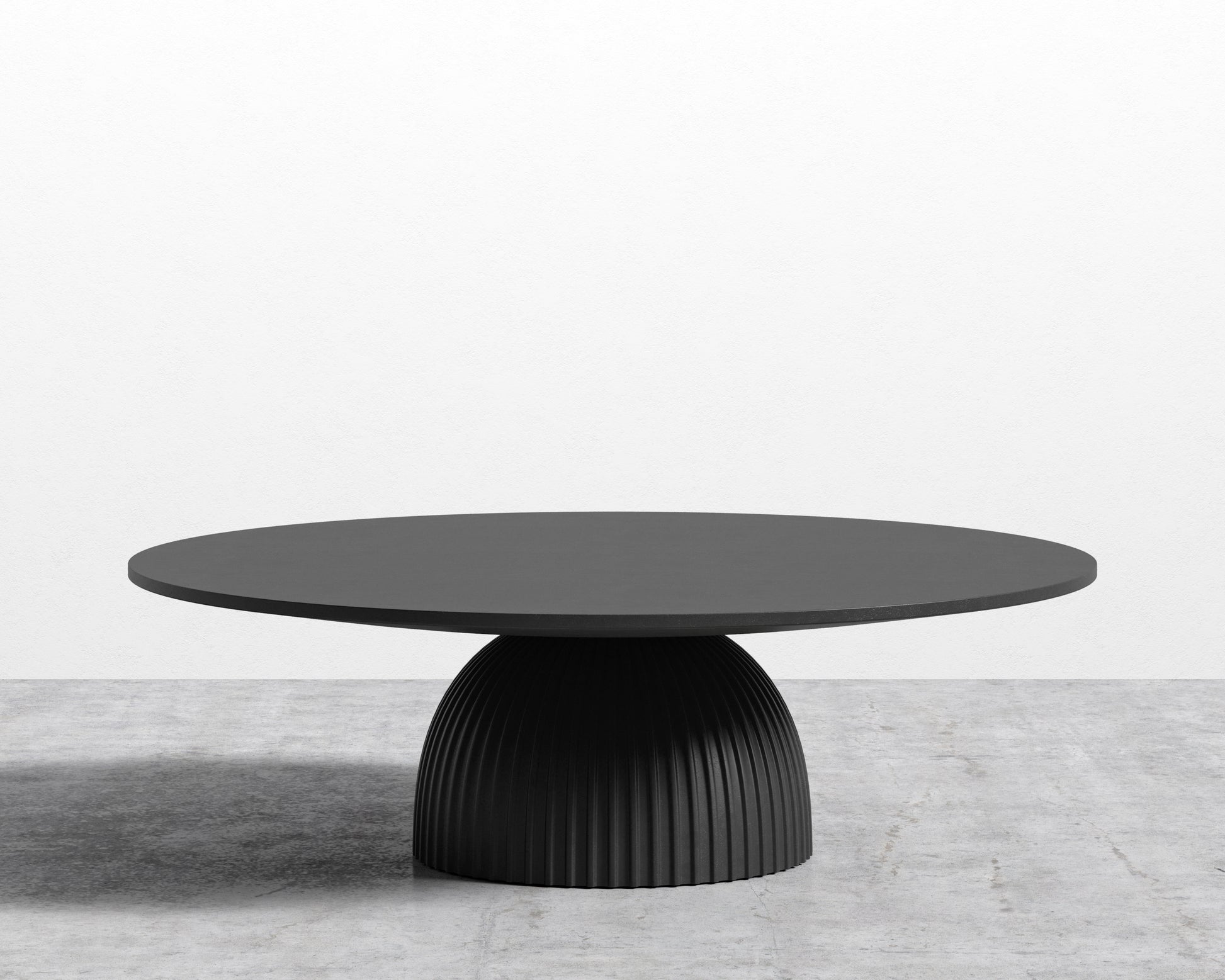 Gallus Coffee Table - 36" -  Black Concrete