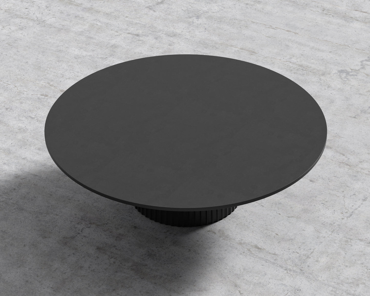 Gallus Coffee Table - 36" -  Black Concrete