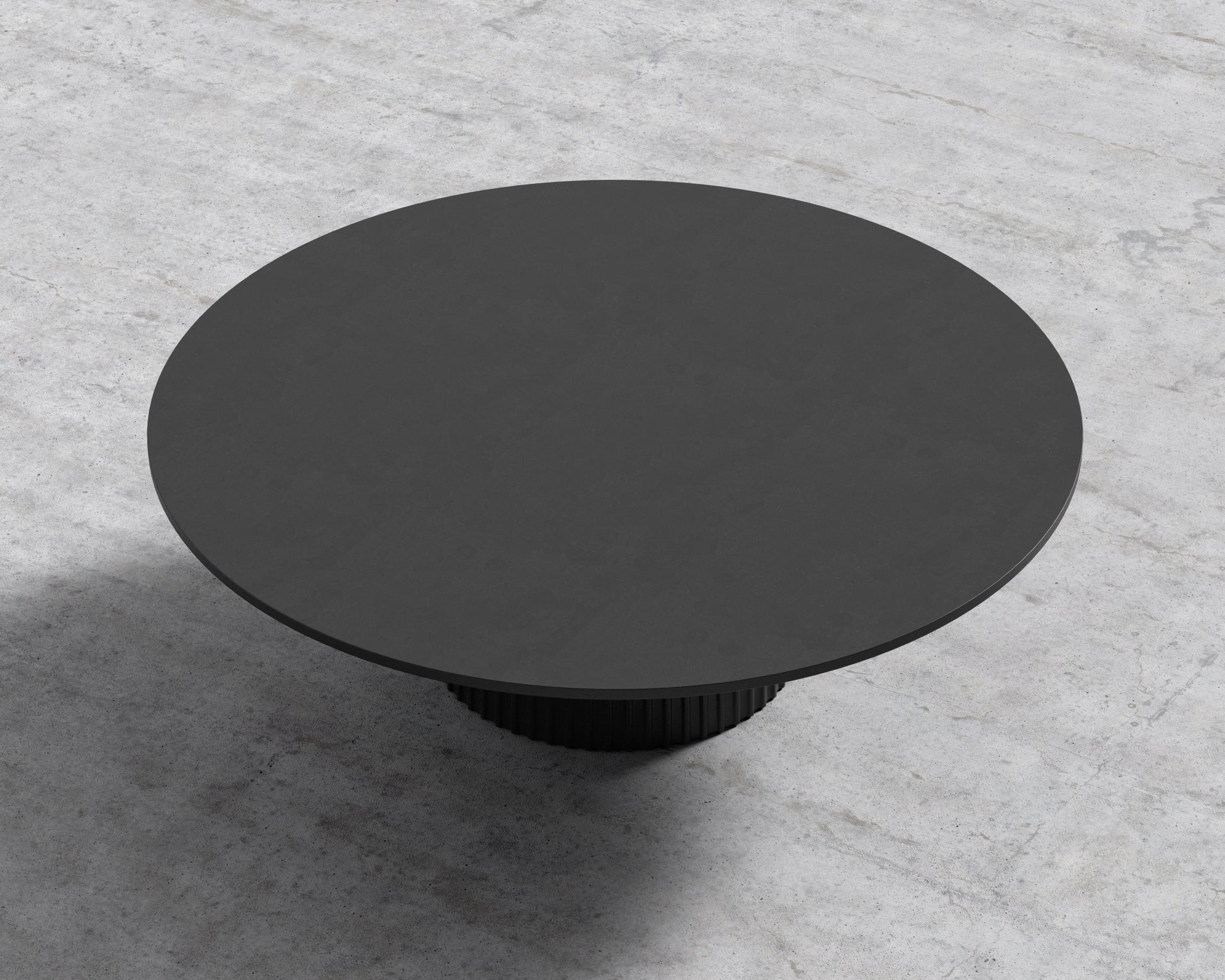 Gallus Coffee Table - 36" -  Black Concrete