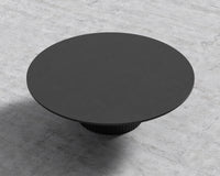 Gallus Coffee Table - 36" -  Black Concrete