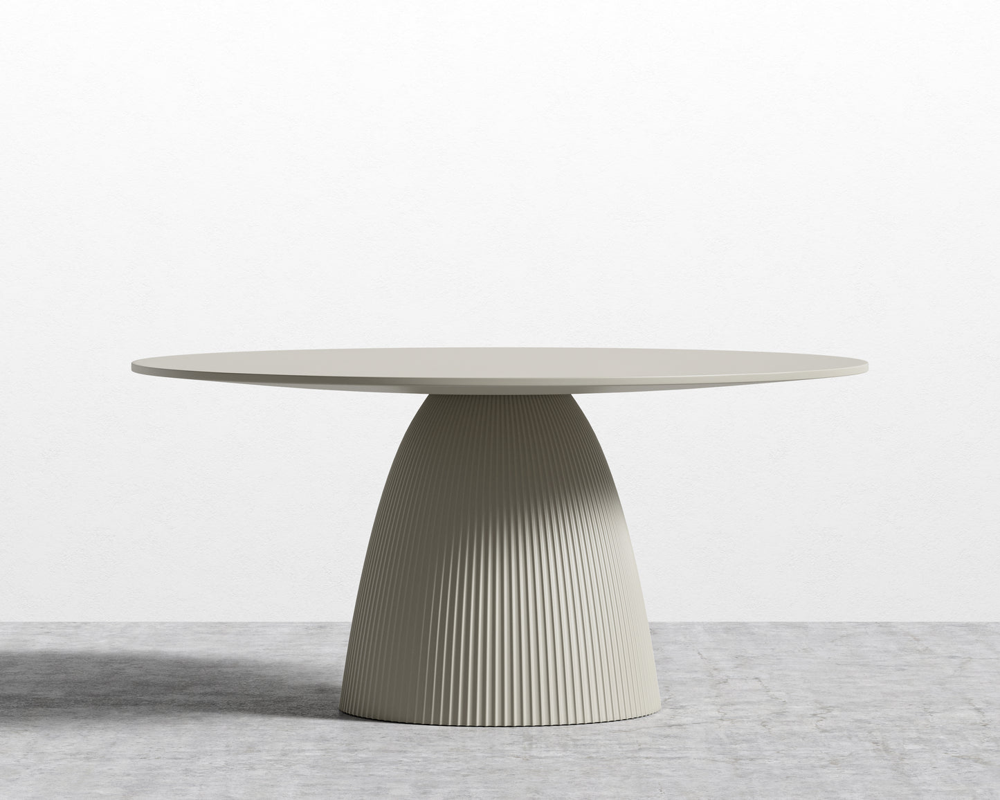 Gallus Dining Table - Alabaster Concrete - 63"