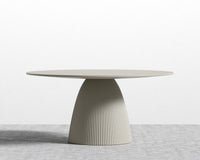 Gallus Dining Table - Alabaster Concrete - 63"