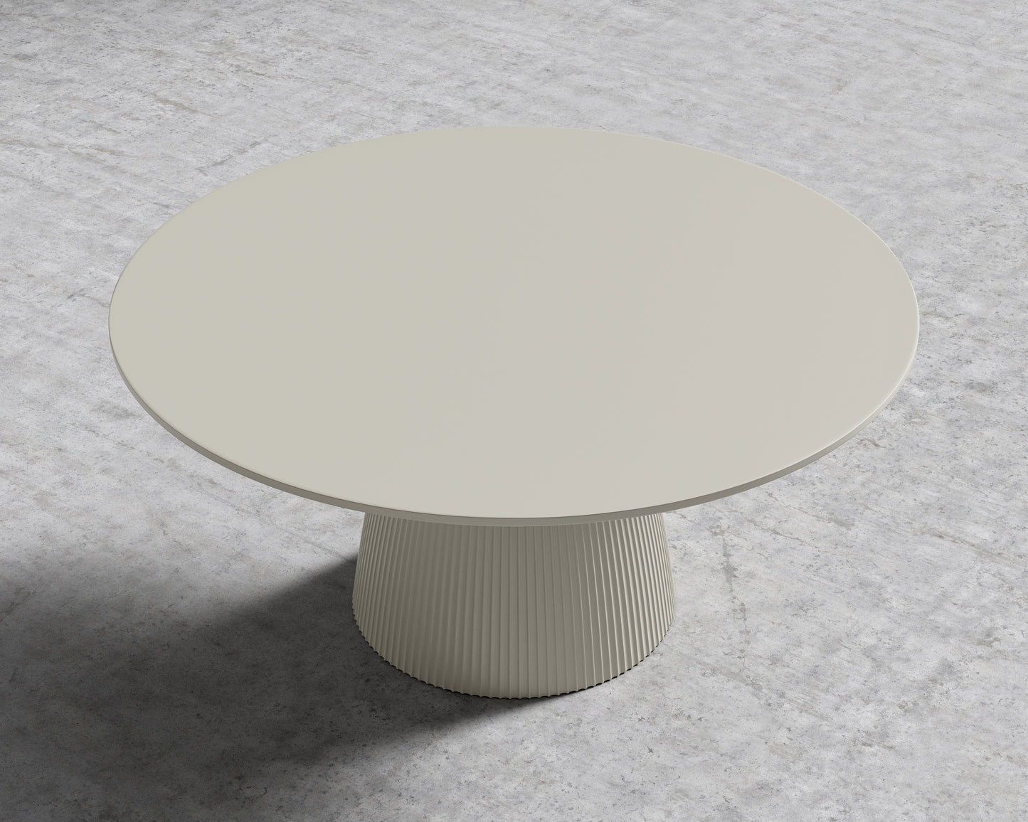 Gallus Dining Table - Alabaster Concrete - 63"