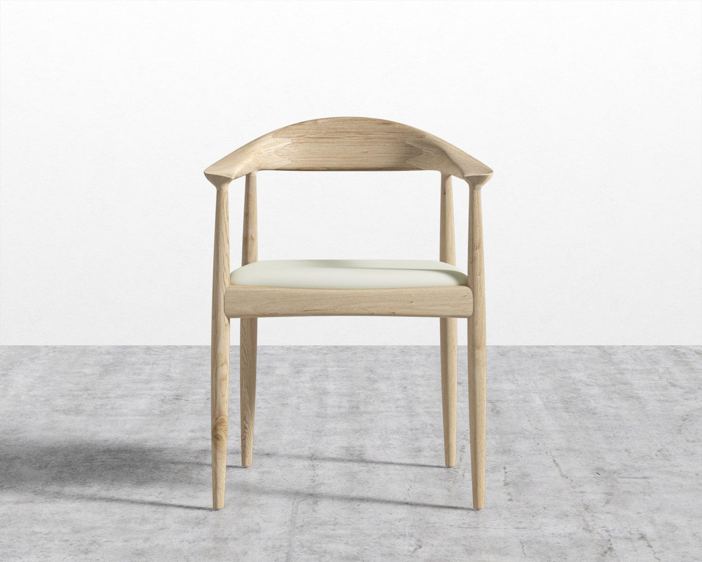 Round Chair - Natural - Monaco Cream