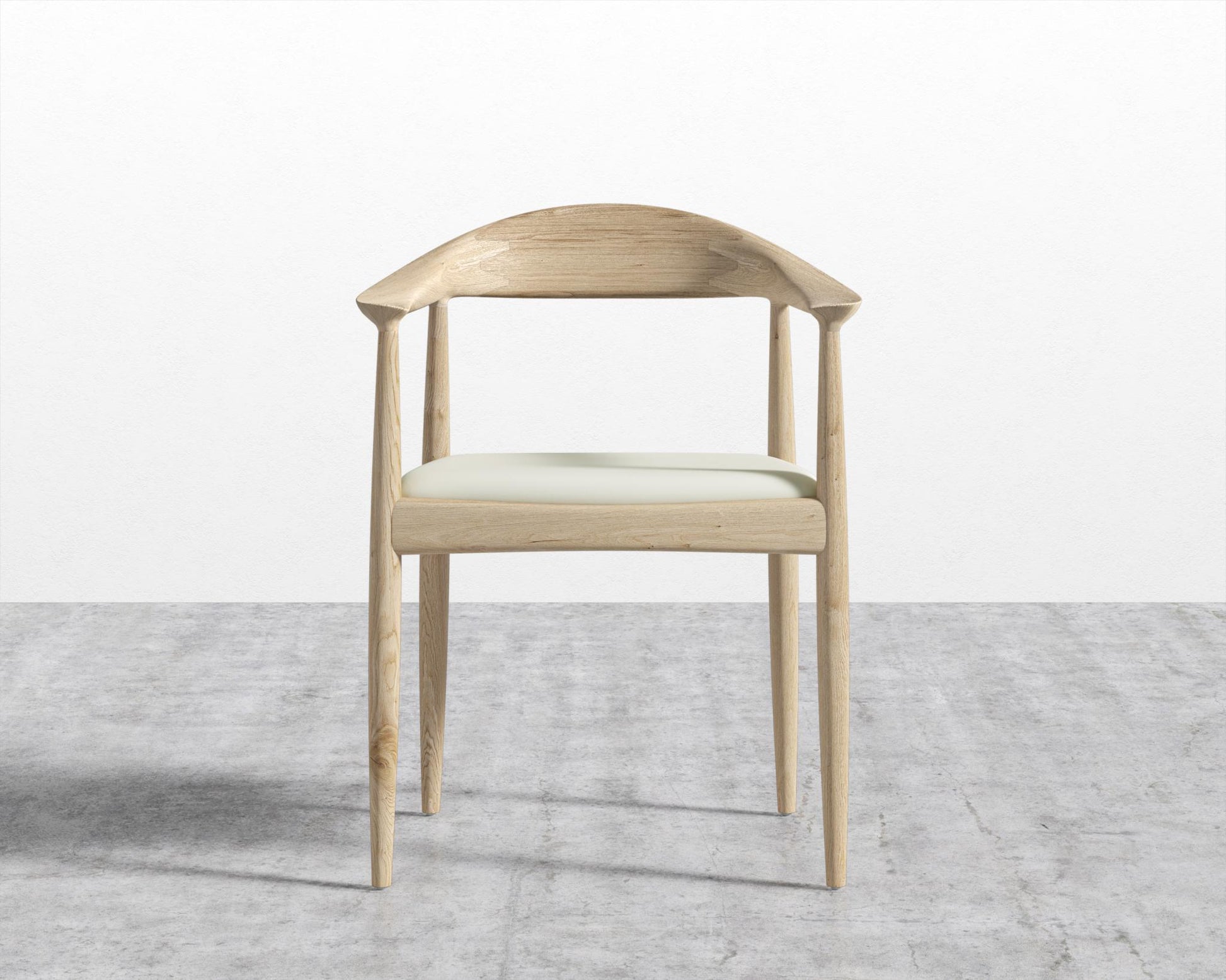 Round Chair - Natural - Monaco Cream