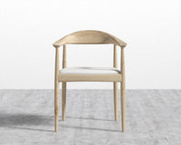 Round Chair - Natural - Trento Eggshell