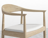 Round Chair - Natural - Trento Eggshell