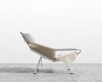 Flag Halyard Chair - Microfiber - Trento Eggshell