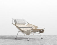 Flag Halyard Chair - Microfiber - Trento Eggshell