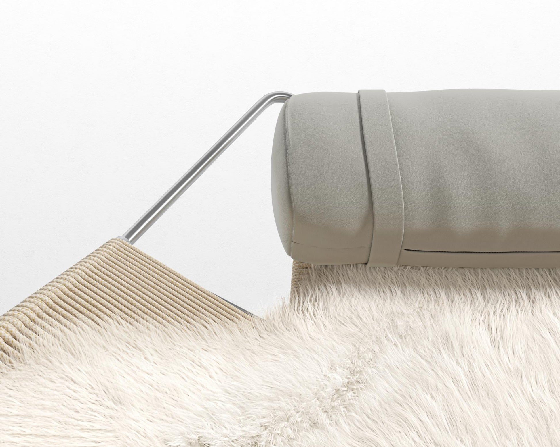 Flag Halyard Chair - Microfiber - Trento Taupe