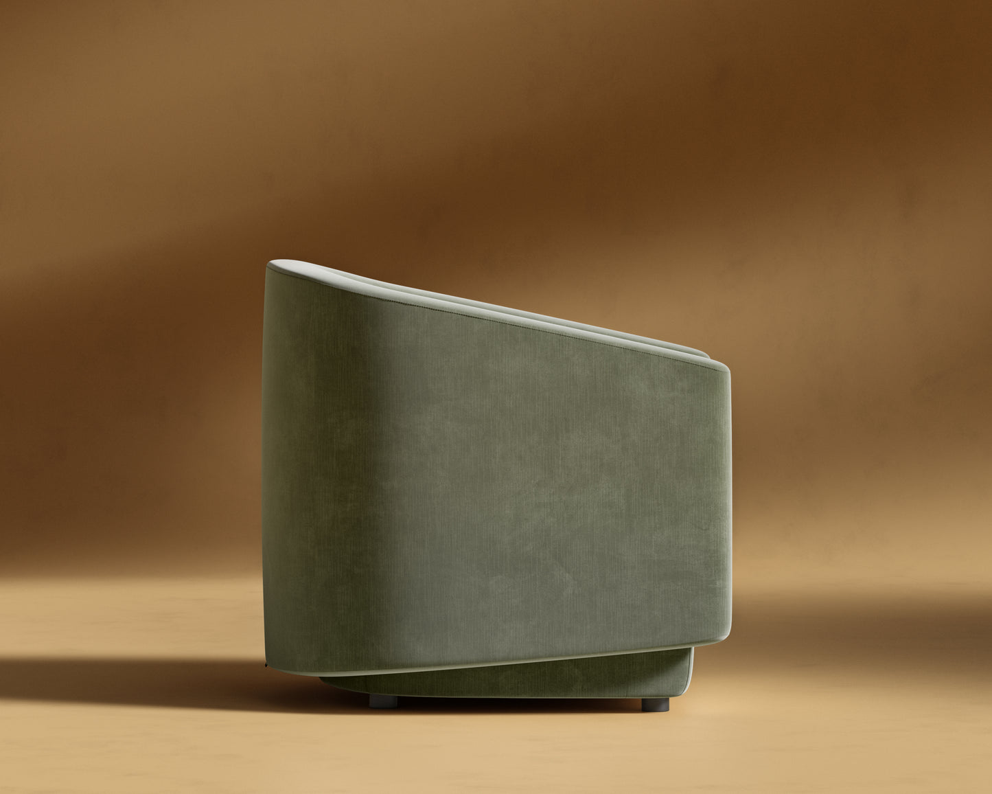 Hadrian_Armchair_Cotton_Velvet - Verdant