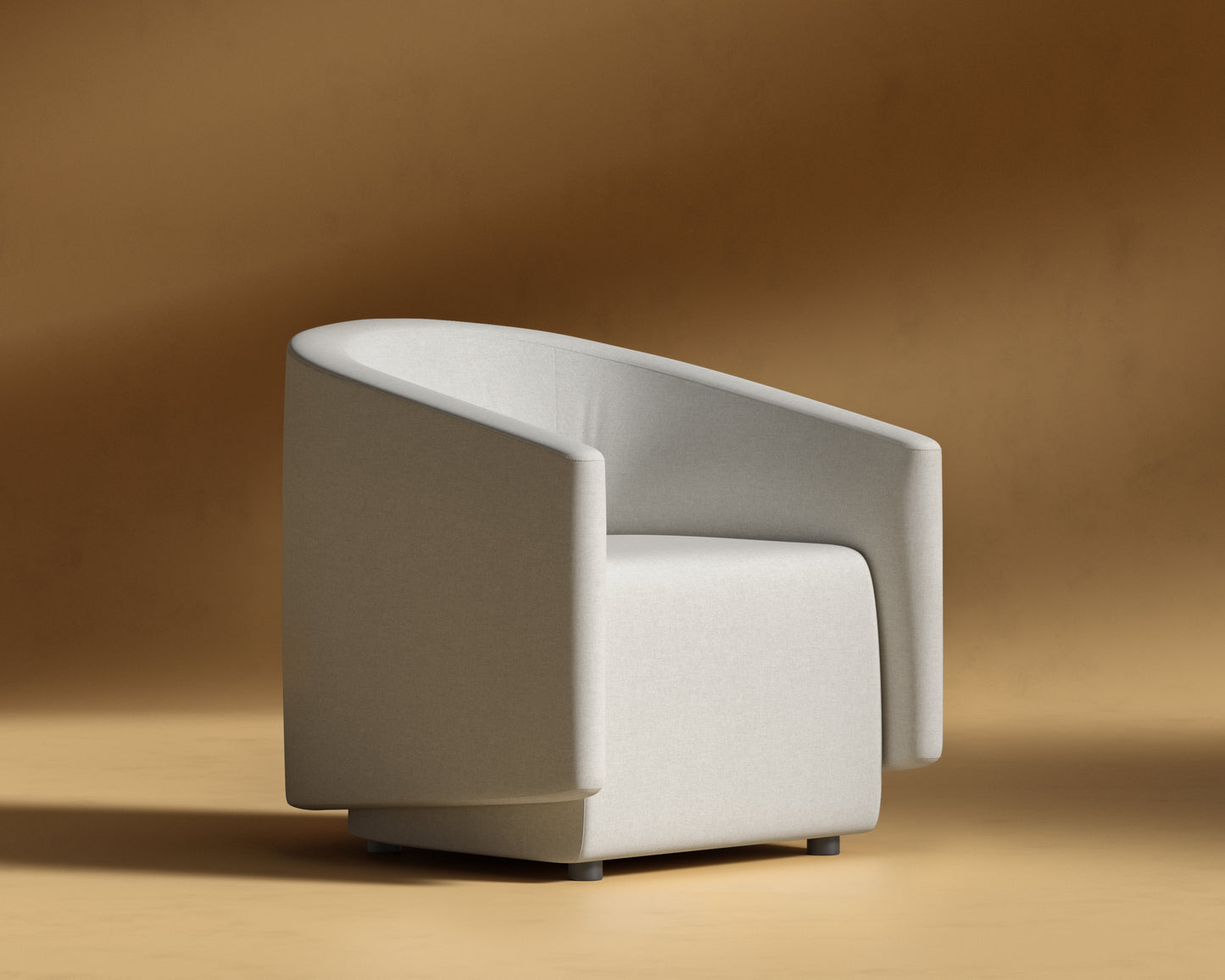 Hadrian_Armchair_Modern_Felt - Alesund