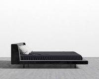 Harper Bed - King - Plush Velvet - Black 2022