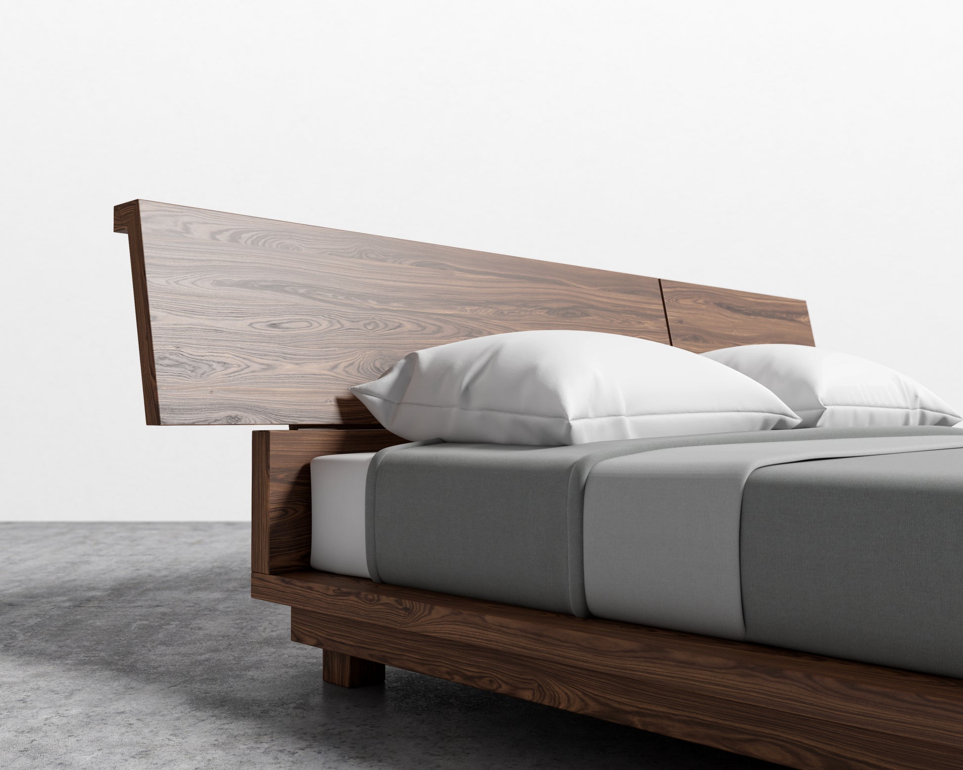 Hunter Bed - Queen - Walnut