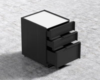 Hunter Storage Unit - Black Oak Veneer