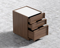 Hunter Storage Unit - Walnut Veneer