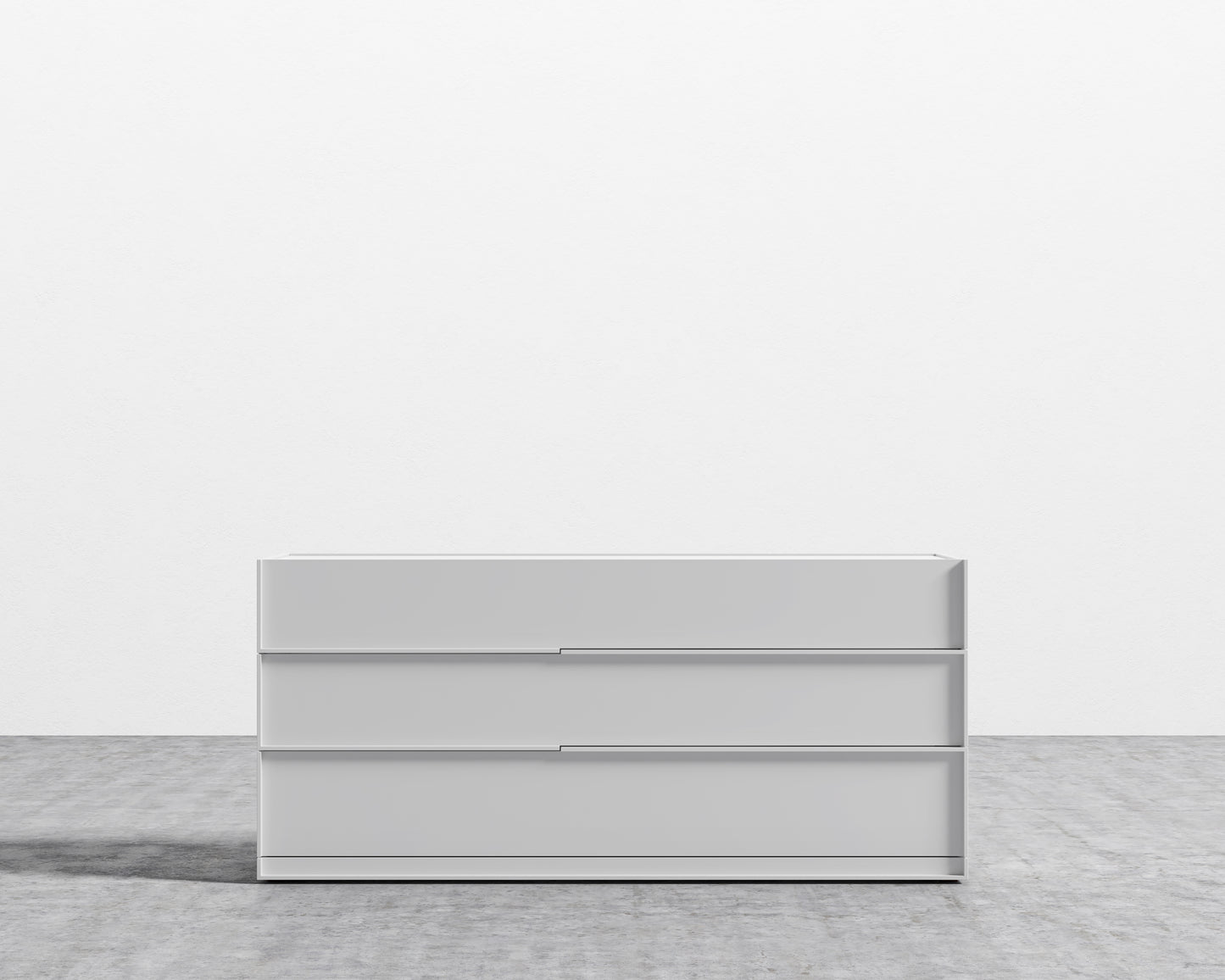 Hunter Wide Dresser - White
