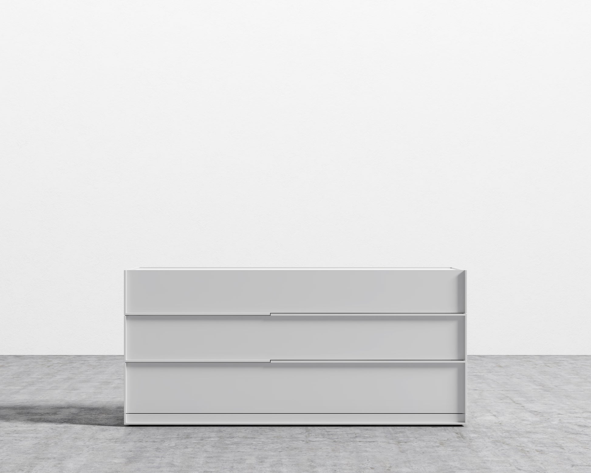 Hunter Wide Dresser - White