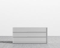 Hunter Wide Dresser - White