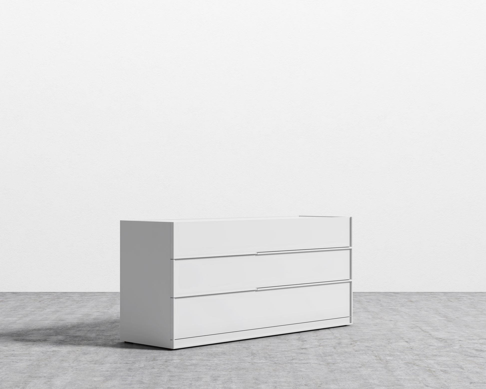 Hunter Wide Dresser - White