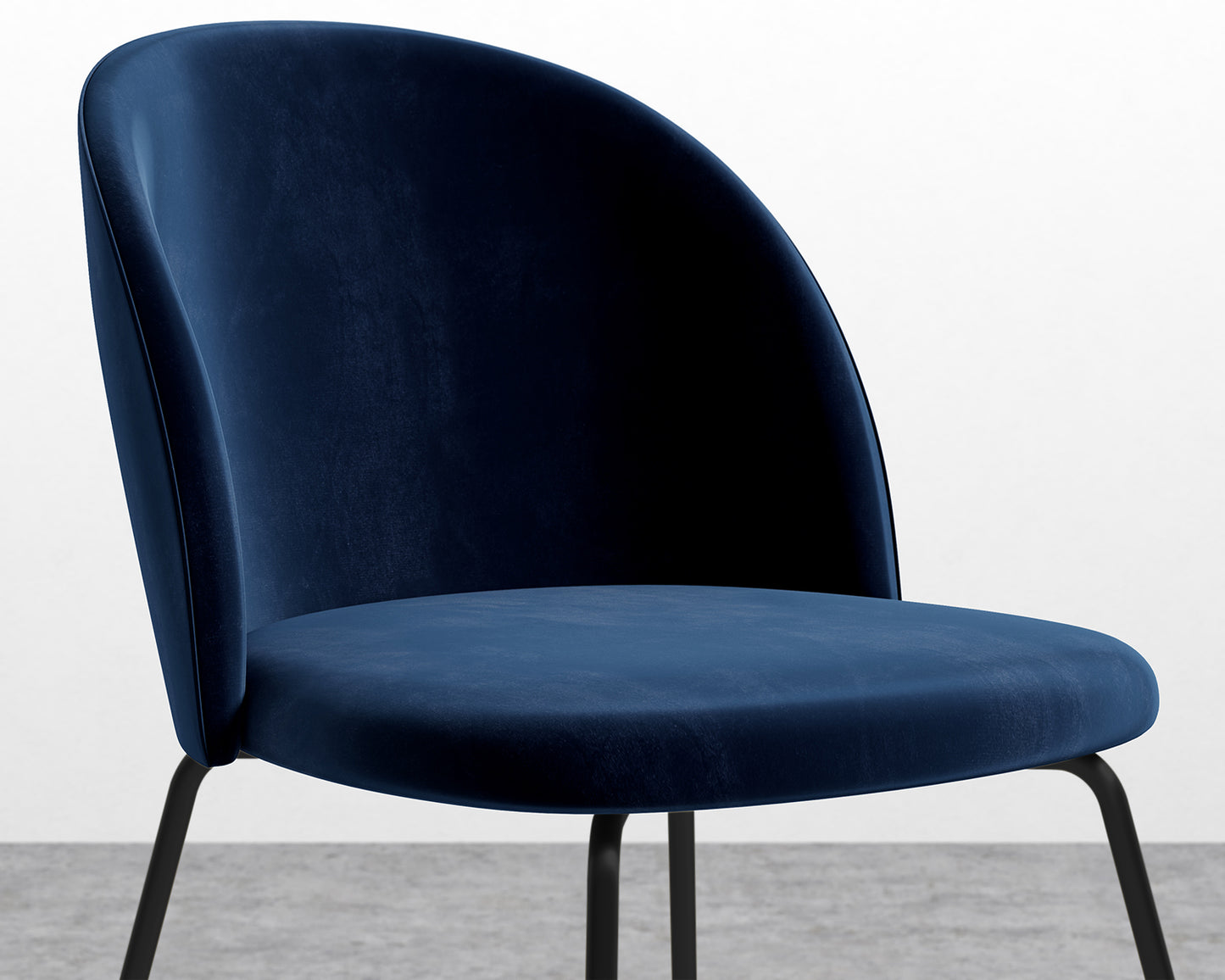 Iris Chair - Cobalt - Black Base